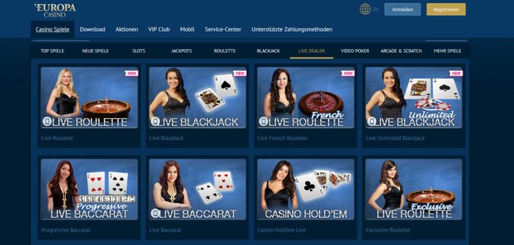 europa casino vorschau