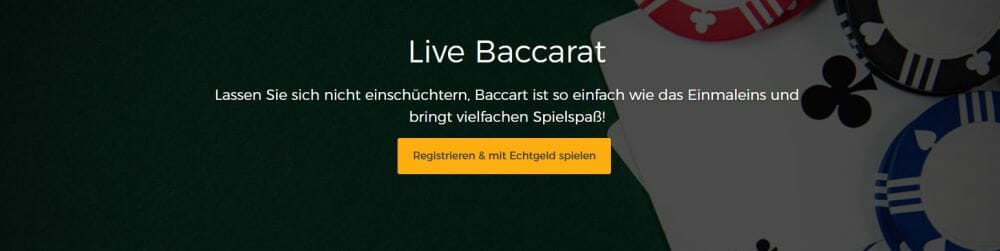 Mr Green Live Baccarat