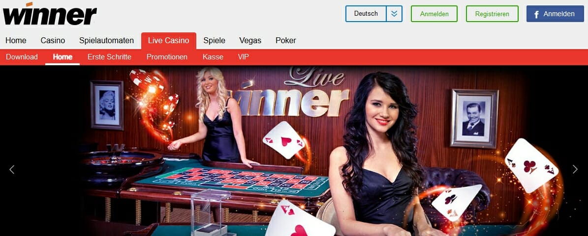 winner online casino bonus code verstehen