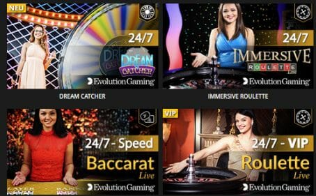 LVBet Live Spiele