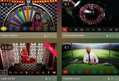 Lucky Days Casino Live Spiele