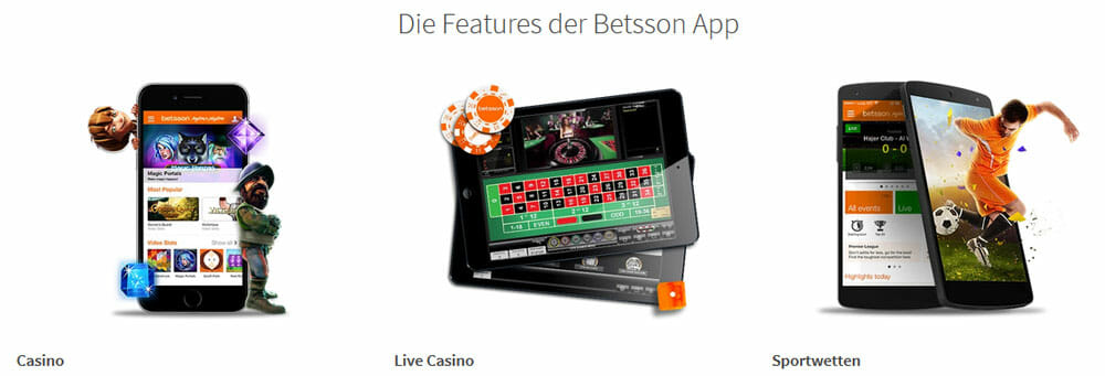 Betsson Mobil Casino
