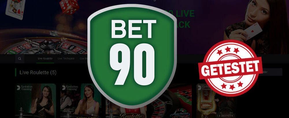 bet90 Live Casino Titelbild