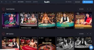 Twin Casino Vorschau Kartenspiele