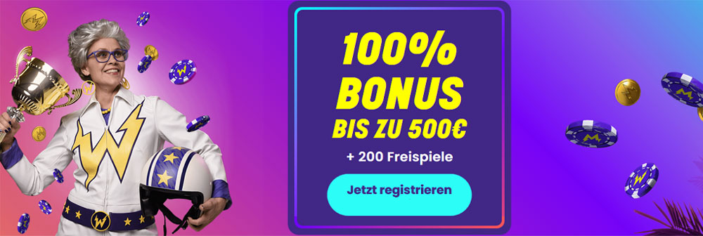 Wildz Casino Bonus Banner